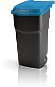 Rotho Abfallbehälter ATLAS 100 L - blauer Deckel - Mülleimer