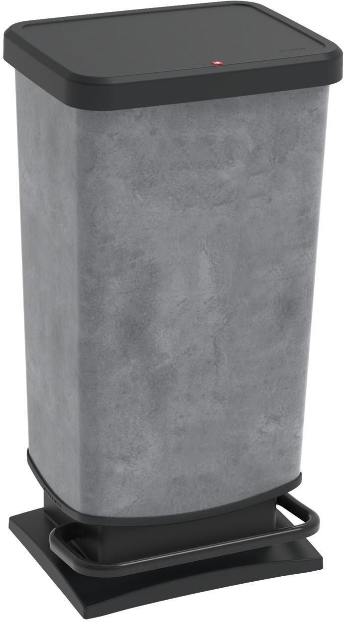 Rotho Abfallbehälter PASO 40 Liter - Beton