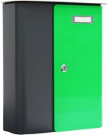 Rottner Splashy vodotěsná antracit a neonově zelená - Poštovní schránka