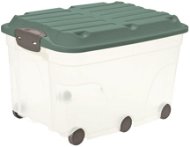 Rotho Roller 57L - zöld - Tároló doboz