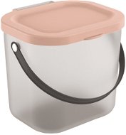 Rotho ALBULA Waschmittelbehälter - 6 Liter - rosa - Aufbewahrungsbox