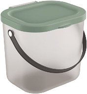 Rotho ALBULA Waschmittelbehälter - 6 Liter - grün - Aufbewahrungsbox