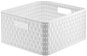 Rotho COUNTRY 14 l, négyzet alakú, fehér - Tároló doboz