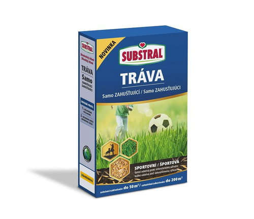 SUBSTRAL Self-thickening grass mix - SPORTS, 1 kg - Grass Mixture - Main image