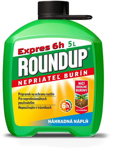 ROUNDUP Herbicid Evergreen EXPRES 6H 5l PREMIX náhradná náplň - SK - Herbicid - Main image