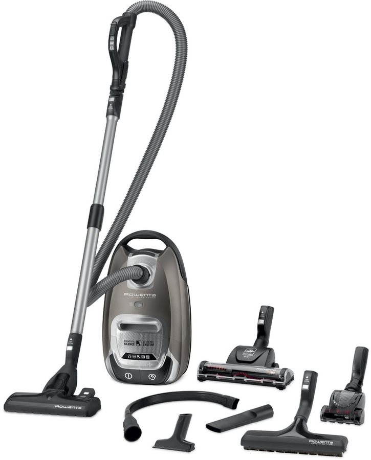 Rowenta RO6486 Silence Force 4A Full Care Bagged Vacuum Cleaner