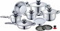 Royalty Line Edelstahl-Kochgeschirr-Set 16-teilig RL-16B - Topfset