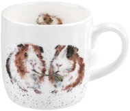 Royal Worcester Porcelain Mug Guinea Pigs - Mug
