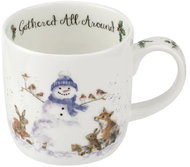 Royal Worcester Christmas porcelain mug Snowman - Mug