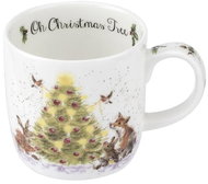 Royal Worcester Christmas porcelain mug Christmas tree - Mug
