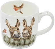 Royal Worcester Porcelain Mug Donkeys - Mug
