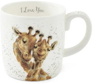 Royal Worcester Porcelain Giraffes Mug - Mug