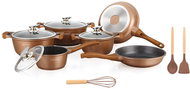 Royalty Royalty 13-piece set with marble surface, copper - Kitchenware Set