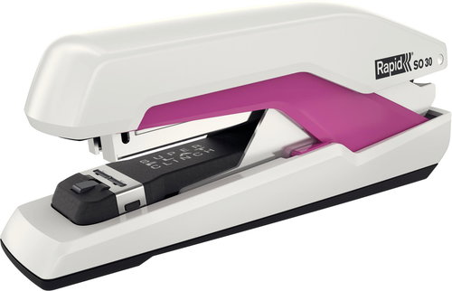 Rapid Supreme Omnipress SO30, White-pink - Stapler - Main image