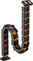 Kabel-Organizer Rapture SPINE MX schwarz/orange - Organizér kabelů