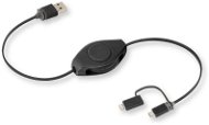 Retrak Premier MicroUSB cable adapter + Lighting - Data Cable