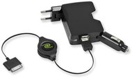 Retrak iPad & iPhone 4in1 Rapid Charge - Wall Charger
