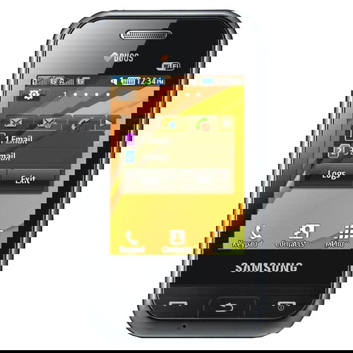 SAMSUNG Champ Duos E2652W Deep Black - Mobile Phone - Main image