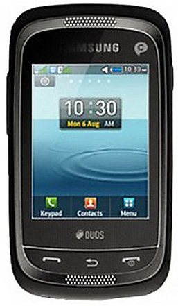 Samsung Champ Neo Duos (C3262) Black - Mobile Phone - Main image