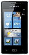 Samsung Omnia W (I8350) Metallic Black - Mobile Phone