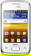 Samsung Galaxy Y Duos (S6102) Pure White - Mobile Phone