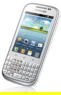  Samsung Galaxy Chat (B5330) White  - Mobile Phone