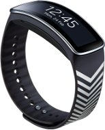  Samsung ET-SR350RB (black/silver chevron)  - Watch Strap