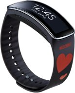  Samsung ET-SR350RR (black/red heart)  - Watch Strap