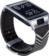  Samsung ET-SR380RB (black/silver chevron)  - Watch Strap