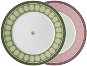 Rosenthal Swarovski Signum Fern + Rose 23 Cm, 2 Ks - Set of Plates