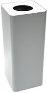Waste bin Caimi Brevetti Centolitri G, 100 L, white, glass - Rubbish Bin