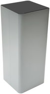 Waste bin Caimi Brevetti Centolitri G, 100 L, black, full lid - Rubbish Bin