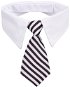 Merco Gentledog tie for dogs black and white - Dog Scarves
