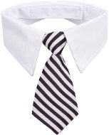 Merco Gentledog kravata pro psy černá-bílá L - Šatka pre psov