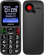 Aligator A320 Senior Grey Black Dual SIM - Mobilný telefón