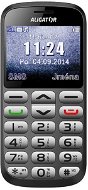 Aligator A870 GPS Senior Gray + Desk charger - Mobile Phone