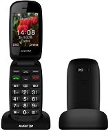 Aligator V600 Senior red-black + desktop charger - Mobile Phone