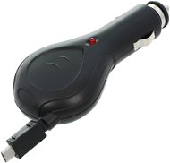 Retractable Car Charger Aligator Black - Car Charger