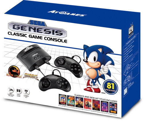 Retro console SEGA Megadrive Classic 2017 - Game Console - Main image