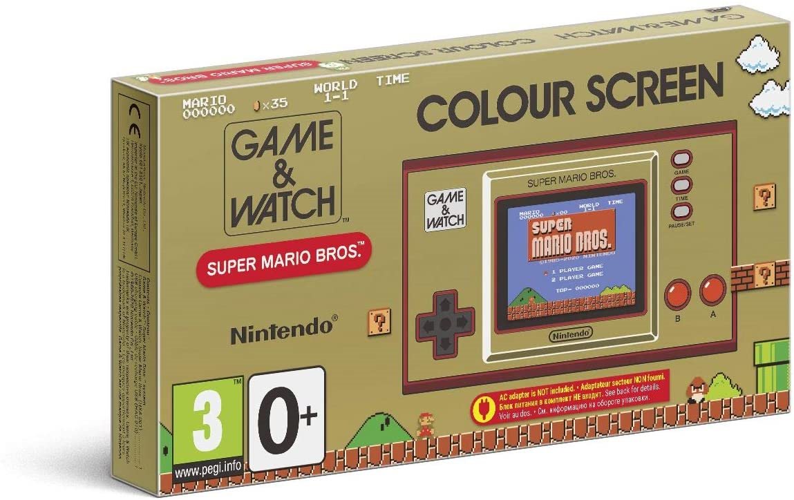 Retro Console Nintendo Game and Watch Super Mario Bros Game