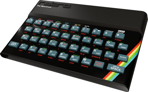 The Spectrum - Retro Konzole - Spielekonsole - Hauptbild