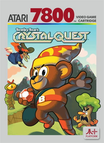 Bentley Bear's Crystal Quest - ATARI 7800+ - Konsolen-Spiel - Hauptbild