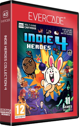 Evercade Indie Heroes Collection 4 - Evercade - Konsolen-Spiel - Hauptbild