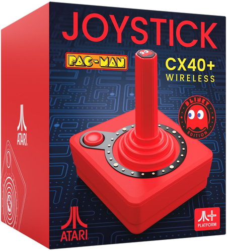 Atari Pack-Man: CX40+ Wireless Joystick - Blinky - controller - Arcade Stick - Main image