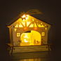 Christmas Lights RETLUX RXL 345 Wooden Crib 4LED WW - Vánoční osvětlení