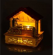 RETLUX RXL 346 Wooden Booth 4LED WW - Christmas Lights
