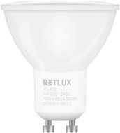RETLUX RLL 413 GU10 bulb 5W WW - LED izzó