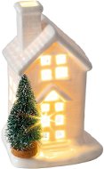 RETLUX RXL 391 Porcelán domček LED 11,4 cm - Vianočná dekorácia