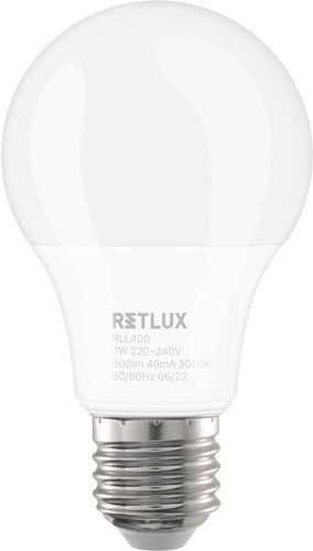 RETLUX RLL 400 A60 E27 bulb 7W - LED Bulb - Main image