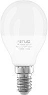 RETLUX RLL 435 G45 E14 miniG 8W WW - LED žárovka